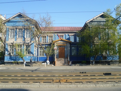 Барнаул. Бывшее здание Главной чертёжной Алтайского горного округа