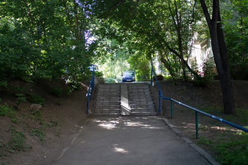 Барнаул. Лестница во дворах