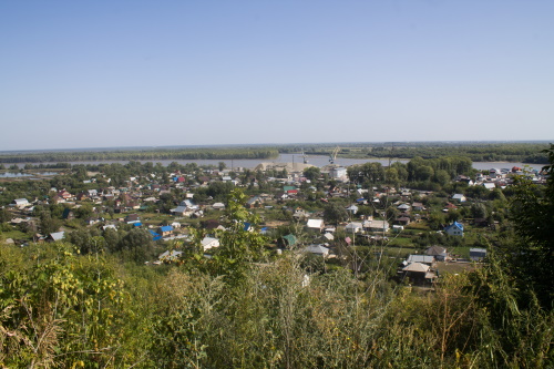 Барнаул. Вид на посёлок Ильича с окраины Восточного
