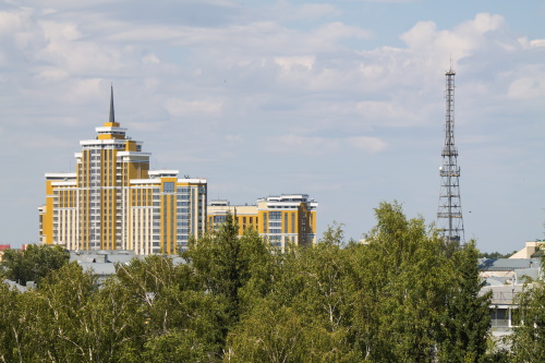 Барнаул. Две архитектурные доминанты