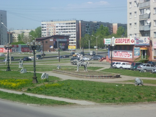 Барнаул. Площадка на пересечении улицы Малахова и Павловского тракта